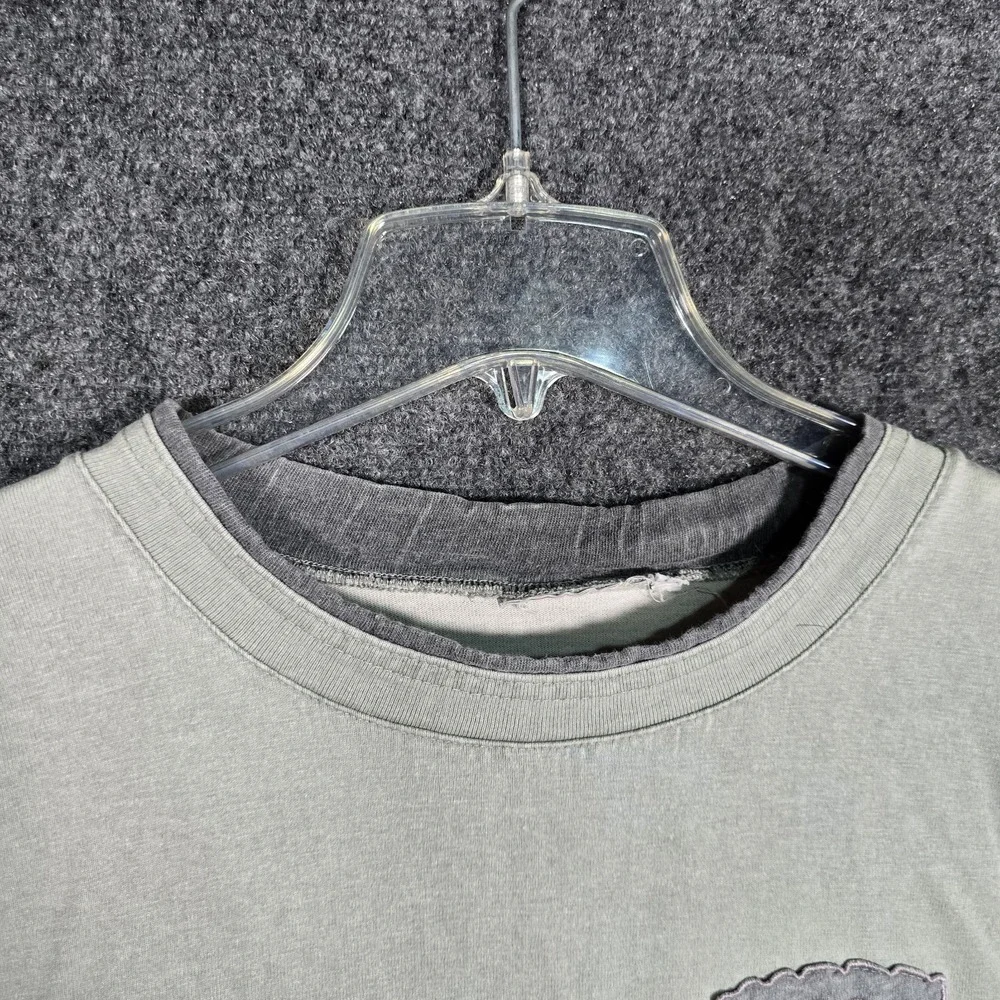 Vintage Quiksilver Master Plan T-Shirt Mens XL 80s 90s Surf Skate Embroidered